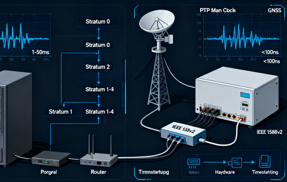 NTP vs PTP Grandmaster Clock.png